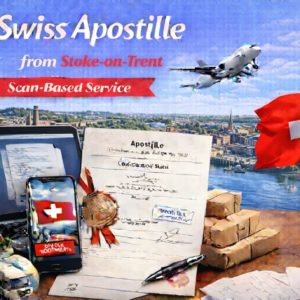 Swiss Apostille from Stoke-on-Trent