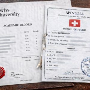 Academic record Apostille for Swiss Academic Record