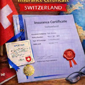 apostille for Insurance Certificate Switzerland