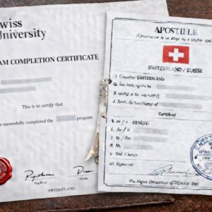 Apostille for Swiss Program Completion Certificate