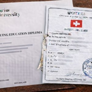 Apostille for Swiss Continuing Education Diploma