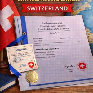 apostille for Criminal Record Extract Switzerland