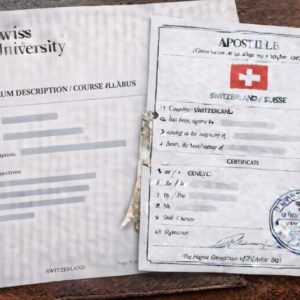 Apostille for Swiss Curriculum Description
