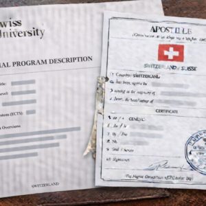 Apostille for Swiss Official Program Description