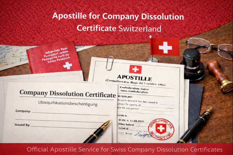 Apostille for Company Dissolution Certificate Switzerland