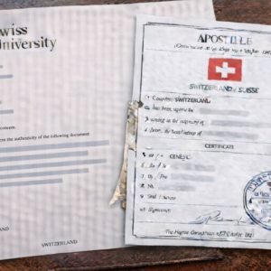 Apostille for Swiss Official University Letterhead Letter