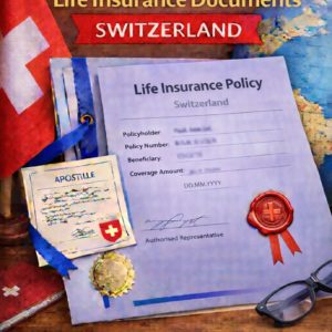 apostille for Life Insurance Documents Switzerland