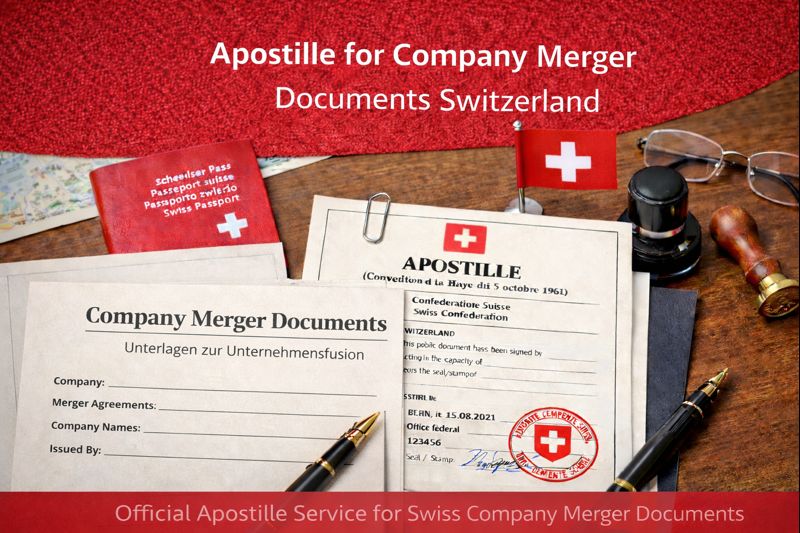 Apostille for Company Merger Documents Switzerland