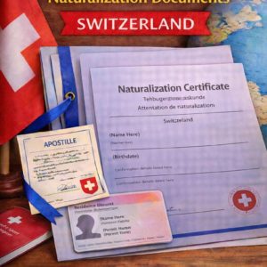 apostille for Naturalization Documents Switzerland