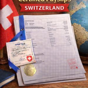apostille for certified payslips Switzerland