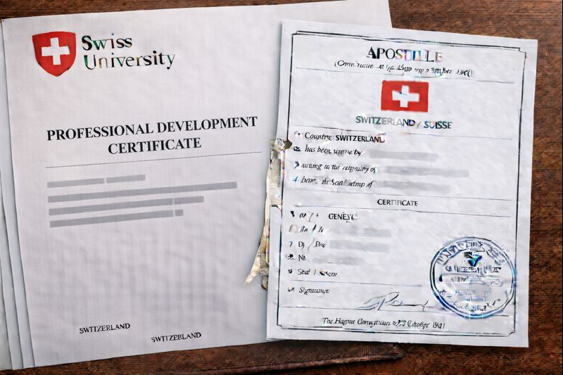 Apostille for Swiss Professional Development Certificate