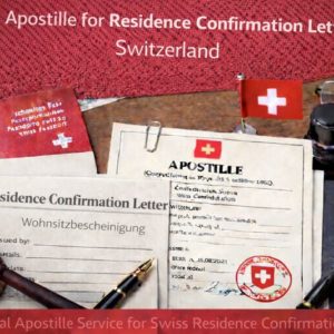 Resi Apostille for Residence Confirmation Letter Switzerland