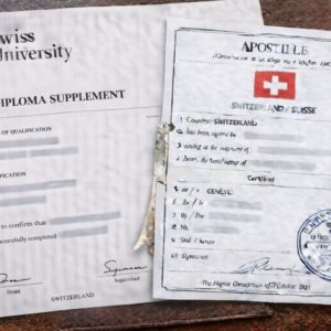 Apostille for Swiss Diploma Supplement
