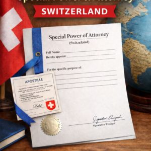 Spe apostille for Special Power of Attorney Switzerland