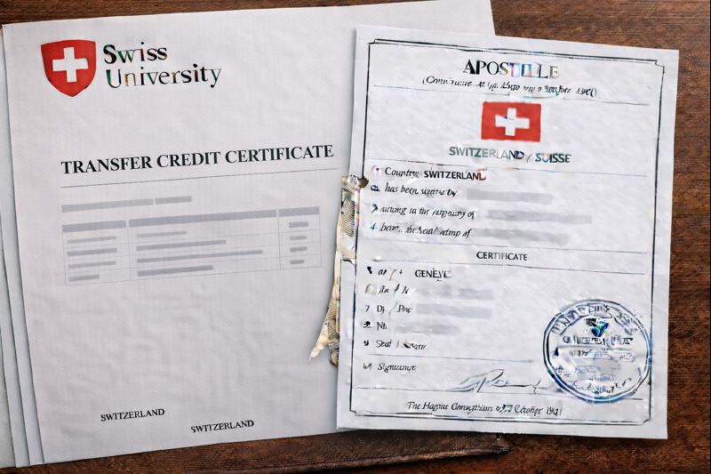 Apostille for Swiss Transfer Credit Certificate