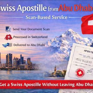 Swiss Apostille from Abu Dhabi
