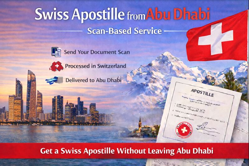 Swiss Apostille from Abu Dhabi
