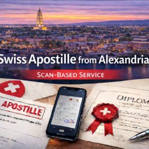 Swiss Apostille from Alexandria