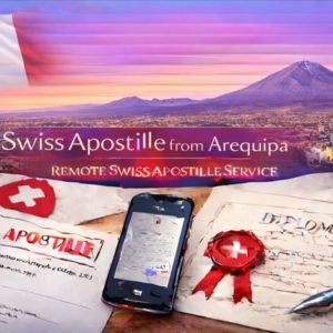 Swiss Apostille from Arequipa