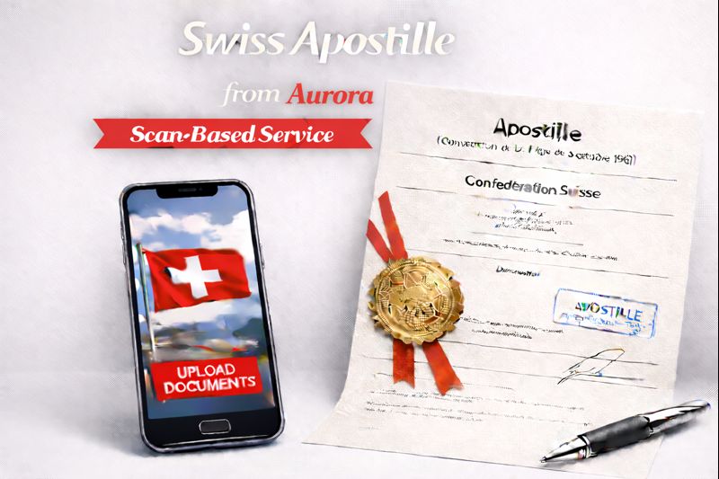 Swiss Apostille from Aurora