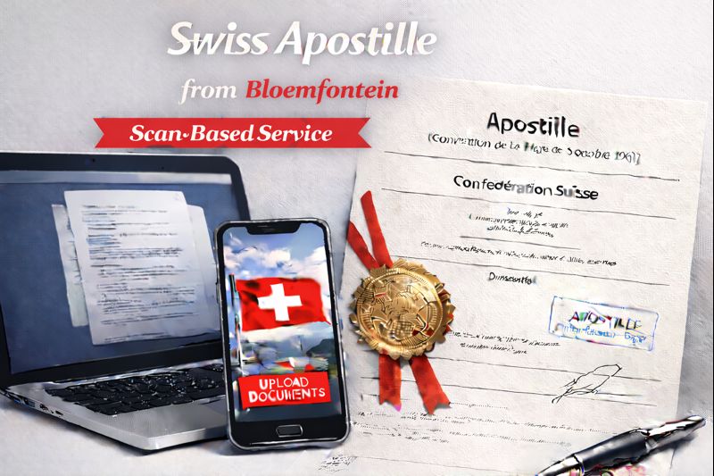 Swiss Apostille from Bloemfontein