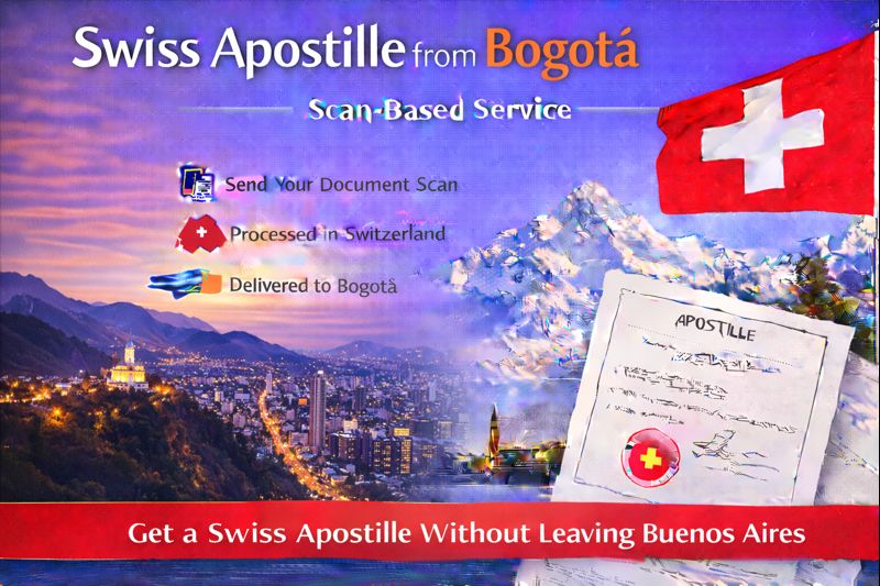 Swiss Apostille from Bogotá
