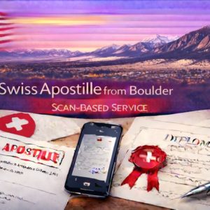 Swiss Apostille from Boulder