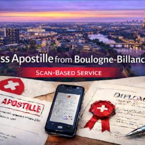 Swiss Apostille from Boulogne-Billancourt