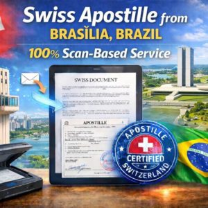 Swiss Apostille from Brasília