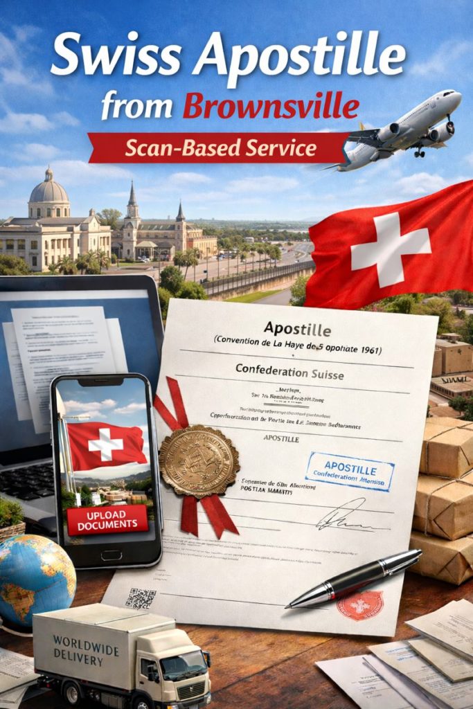 Swiss Apostille from Brownsville