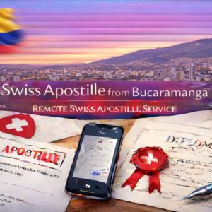 Swiss Apostille from Bucaramanga