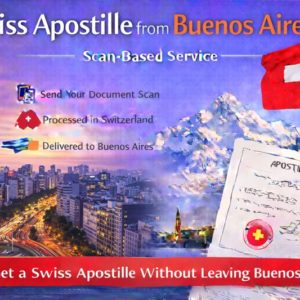 Swiss Apostille from Buenos Aires