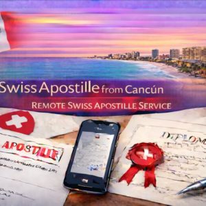 Swiss Apostille from Cancún