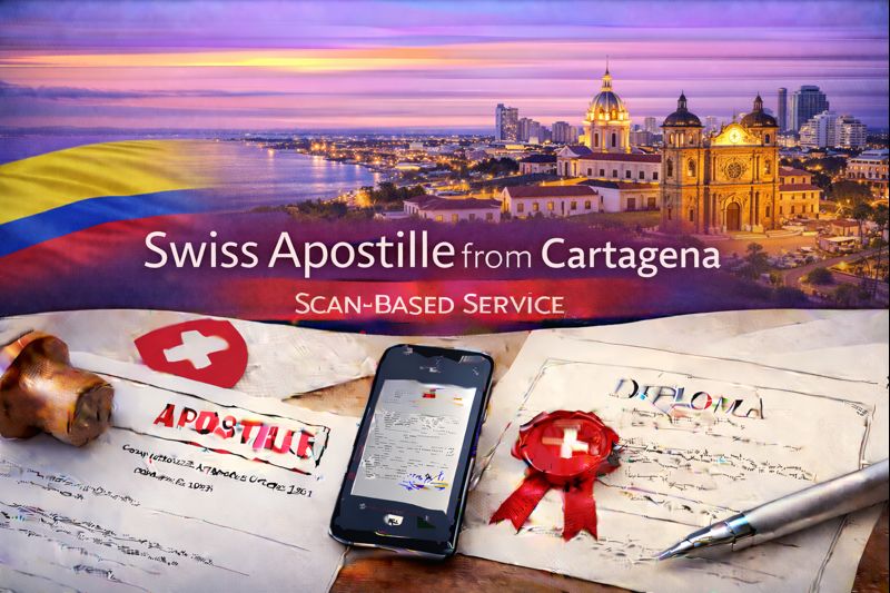 Swiss Apostille from Cartagena