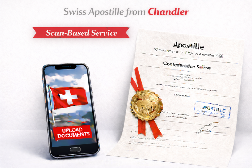 Swiss Apostille from Chandler