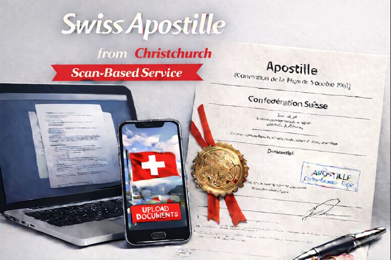 Swiss Apostille from Christchurch