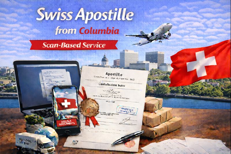 Swiss Apostille from Columbia