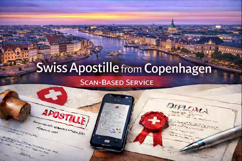 Swiss Apostille from Copenhagen