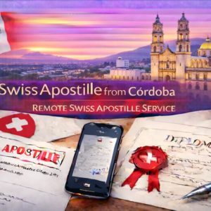Swiss Apostille from Córdoba