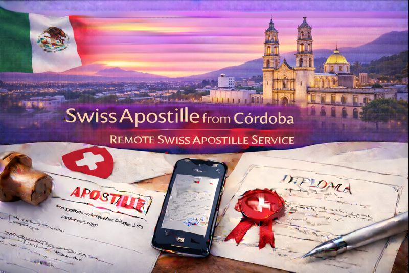 Swiss Apostille from Córdoba