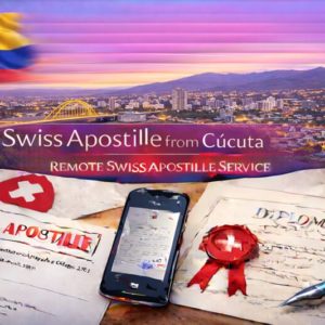 Swiss Apostille from Cúcuta