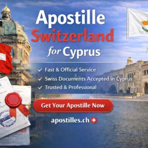 1Cyprus Apostille Switzerland for Cyprus