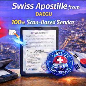 Swiss Apostille from Daegu