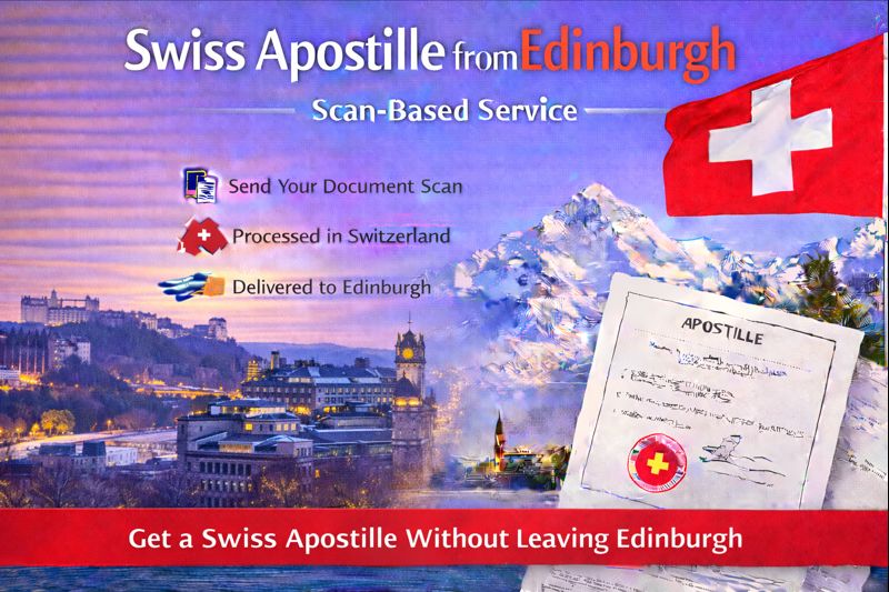 Swiss Apostille from Edinburgh