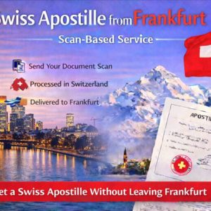 1Frankfurt Swiss Apostille from Frankfurt