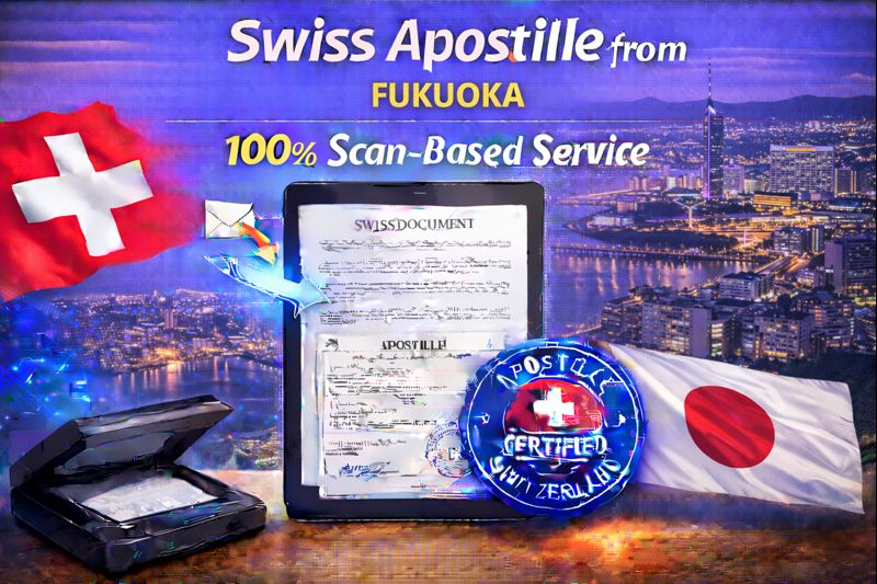 Swiss Apostille from Fukuoka
