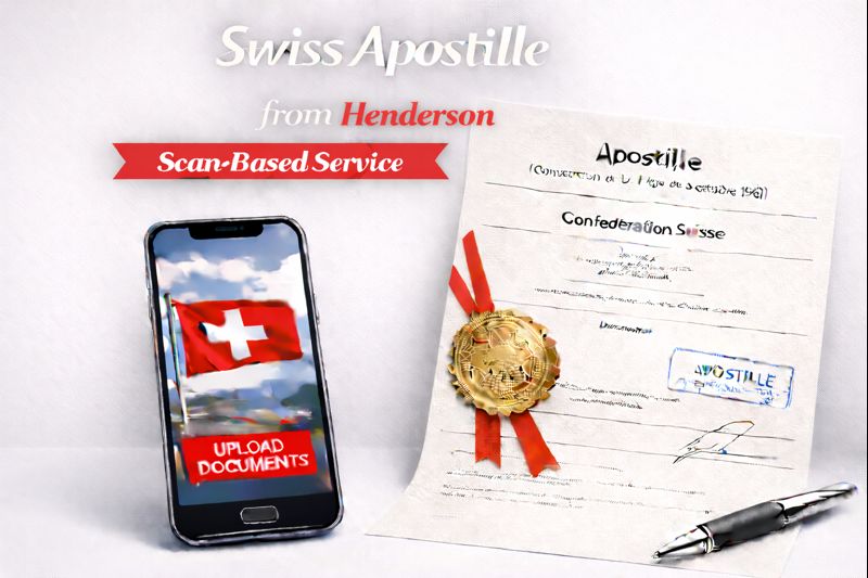 Swiss Apostille from Henderson