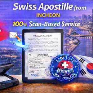 Swiss Apostille from Incheon