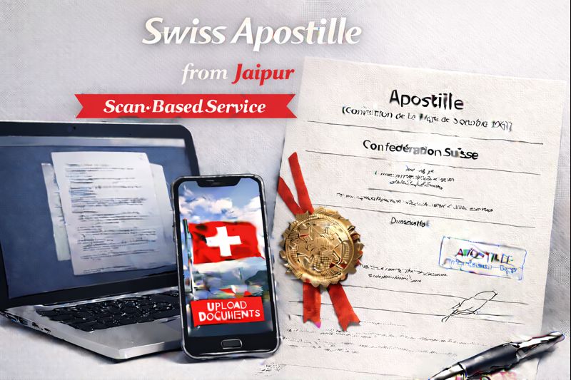 Swiss Apostille from Jaipur