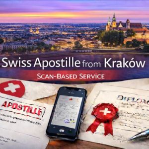 Swiss Apostille from Kraków